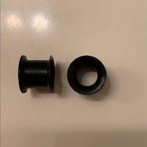 Hot Topic Jewelry - Black silicone tunnels Hot Topic Jewelry - Black silicone tunnels